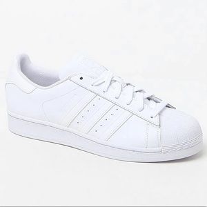 White adidas superstar size 6.5